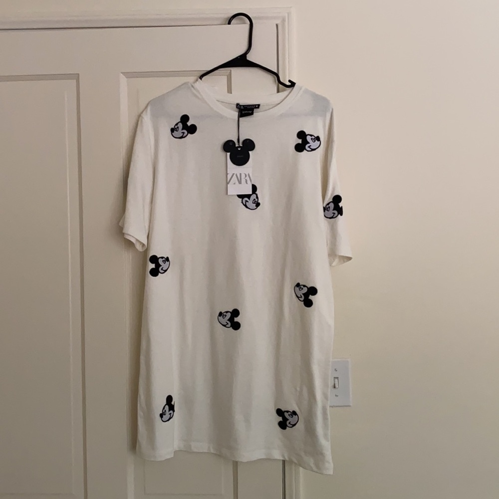 Zara Mickey Mouse Disney Dress NWT - Picture 11 of 13
